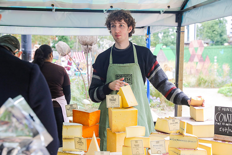 Elephant Park Market - Elephant and Castle, London